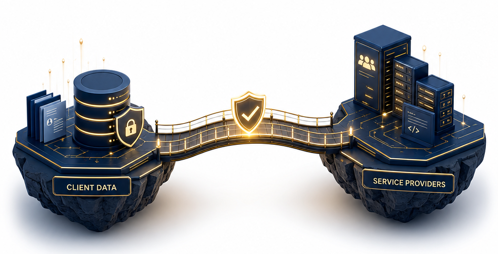Bridge between customers and organizations